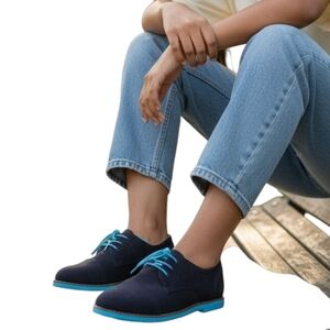 2FOR$30 - NWT RASOLLI Navy & Aqua Molly Chukka Shoe, 7.5M